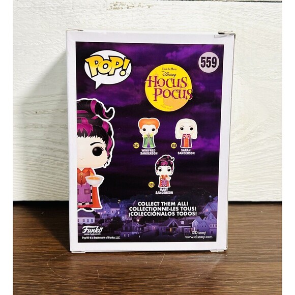 Funko Pop MARY SANDERSON Cheese Puffs #559 Disney Hocus Pocus Halloween Figure - Picture 3 of 6